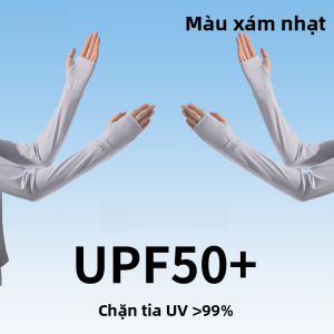 MiiOW | Tay lụa băng chống nắng MiiOW mùa hè 2025 Tay lụa băng mỏng chống tia UV Tay bảo vệ khi lái xe và đạp xe Tay dài vừa phải