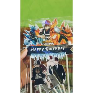 Cake Topper kue ulang tahun karakter Hijaber gratis custom nama