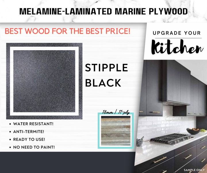 1/2 Inch Thick White Melamine Laminate Deck - 48x24 Inches, Easy Clean Surface