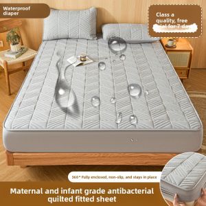 KAMONI | Waterproof Bed Protector Thicker Soybean Cotton Mattress Cover for Children