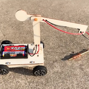 Projek RBT KSSR KSSM -Kren magnet kayu DIY- STEM Reka Bentuk Teknologi /DIY Assembly Wooden Electric Electromagnet Crane