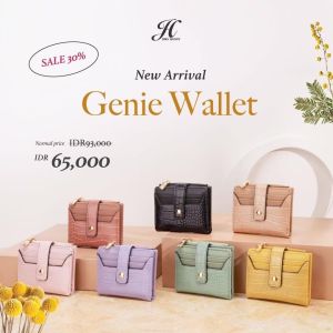 GENIE WALLET Jims Honey Dompet Wanita Croco Syawallea.id Dompet Min