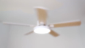 [Bilah kayu asli]52" Ceiling Fan Quiet Pure Copper DC Motor 6-Speed ​​Remote Control Reversible Fan with Timer FunctionSesuai untuk vila balkoni hotel ruang tamu.