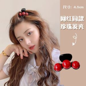 กิ๊บติดผมรูปฉลาม ทรงเก๋ไก๋สำหรับผู้หญิง กิ๊บติดผมรูปมุก ทรงสุดเทรนด์ กิ๊บติดผมแบบใหม่ กิ๊บติดผมสไตล์เกาหลี ประดับผมด้านหลังศีรษะ