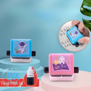 Máy In Con Lăn Tạo Phép Tính Cộng Trừ Nhân Chia Tự Động Cho Bé Học Toán Tặng Kèm Mực In M443