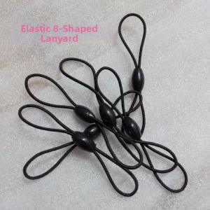 Anti-lost Elastic Lanyard Keychain