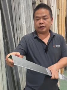 Stair Antislip Strip Aluminum Step Step Layering Indoor and Outdoor Tile Waterproof Drop-Resistant Layering Corner Protector Closing