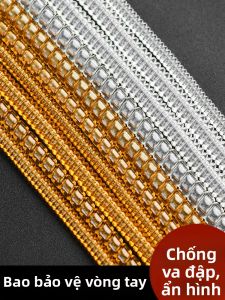 ZUOOU | Ốp Chống Xước cho Vòng Tay Vàng Dây Bọc Silicone Trong Suốt