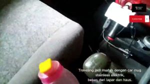 COD One Two Cups Gelas Cangkir Pemanas Mobil Air Elektrik Travel Mug 350ml 150ml - EST350