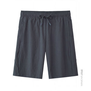 Cool Dry Sports Shorts With Zipper Pockets And Adjustable Waistband