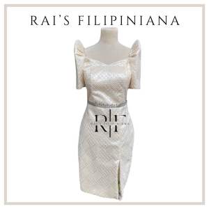 Modern Filipiniana Helena Dress