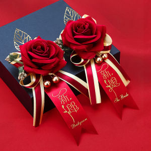 Hoa Cưới Ngực Trung Quốc Phong Cách Đám Cưới Đồ Dùng Lễ Hội Chất Liệu Hoa Tươi Hoa Tươi Trang Trí Đám Cưới