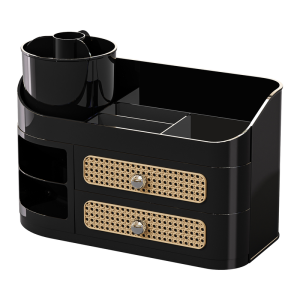 CHUJUN | Cosmetic Storage Box with Drawers and Compartments for Makeup Skincare and Perfume