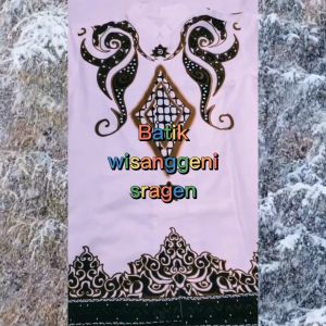Koko Pria Muslim Baju Kemeja Batik Lengan Pendek Furing Halus Motif Permata Putih