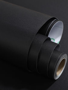 XIANXIANWUFANG | Thick Waterproof Self-Adhesive Matte Black Wall Paper
