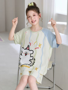 SHAPRA | Cute Cartoon Dog Print Summer Cotton Girls Sleepwear