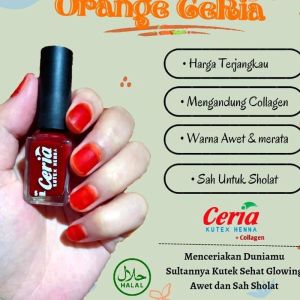 Nauraa - Kutek Henna Kuku Halal muslim NAURA NAURAA KUTEK MUSLIMAH KUTEK HENNA henna halal pacar arab ceria