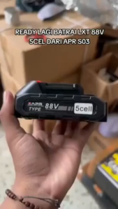 Baterai APR 5cell 88V Untuk Bor Impact Steam Car Washing Baterai