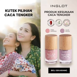 INGLOT Limited Edition Natural Origin Nail Polish - Kutek Halal Breathable Vegan 8 ml