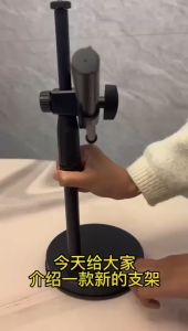JE.ID Tripod Overhead Dengan Dudukan Ponsel Desktop Stand Phone Holder Mempunyai Tiang Yang Kuat Dan Kokoh Tripod Khusus Pengambilan Gambar Dari Atas Tripod Konten Kreator HP Anti Goyang Live Streaming Stabilizer HP