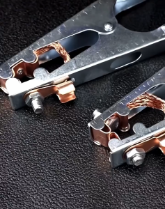 300A/500A Welding Ground Cable Clamp Welding Earth Clamp Cable Copper Grip Clip Clamp Professional Tools