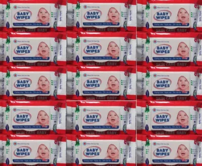 Giá sỉ (COMBO 10 Gói ) Khăn ướt cao cấp Baby Wipes 80g