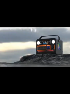 Portable Power Station 800W 220V Solar Generator with Free 10W Solar Panel Emergency Backup Power