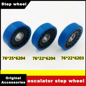 Escalator Step Wheel Chain Wheel 76x22x6203 76x25x6204 Suitable for Otis Schindler Elevator Repair Parts