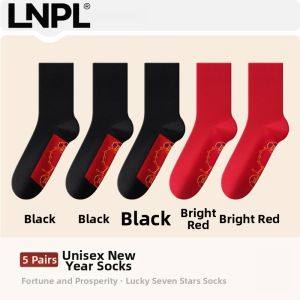 Lucky Red Mid-calf Socks