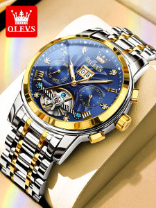 OLEVS | Swiss Certified Automatic Skeleton Watch Water-Resistant