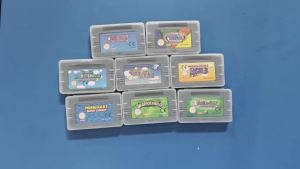 Bandai | 19 Styles 32 Bit GBA Game Cartridge Bs Wario Series Video Game Console Card USA-Yoshi Island 3 Bros ADVANCE Golf Superstar Saga