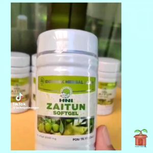 Zaitun Softgel Kapsul Lunak Hni Extra Virgin Olive Oil Penyakit Jantung Diabetes Kolesterol