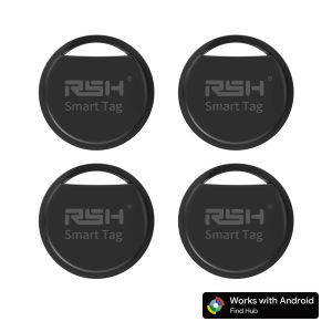 4PCS GPS Tracker for Car Anti-loss Locator Android Tag Work with Google Find App for Samsung OPPO Huawei Xiaomi Cars Smart Tag