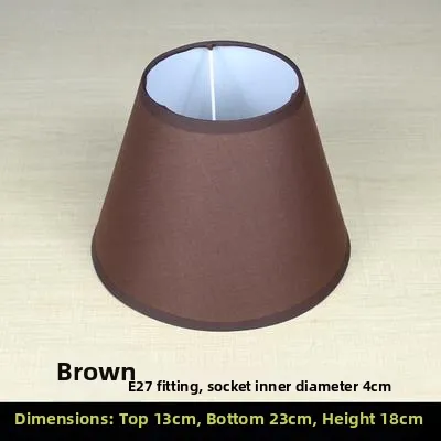 ZUNYI | Fabric Lampshade For Table Floor Pendant Wall Lamps E27