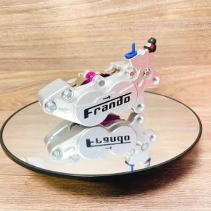 Heo Dầu Frando 4 Pis Màu Bạc + Pad CNC tất cả Các Dòng xe