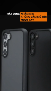 Ốp lưng Olie cho Samsung A36 A56 5g A16 A15 A25 A35 A26 A55 chống bẩn chống sốc chống ố vàng Matte