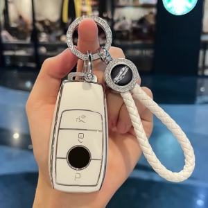 Shell Fob Bag TPU Car Key Case Cover for Mercedes Benz W213 W205 W176 W177 W211 W212 W210 W222 Class A Maybach A B C E S R GLS