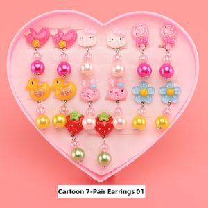 Butterfly Princess Cartoon Crystal Gem Childrens Ring