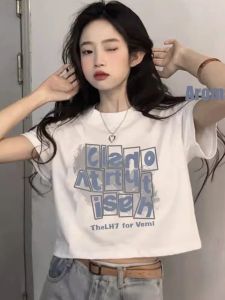 SUSHOUWANGE | Áo Thun Tay Ngắn Cotton