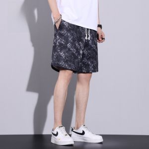 ROMON | Summer Casual Printed Loose Shorts