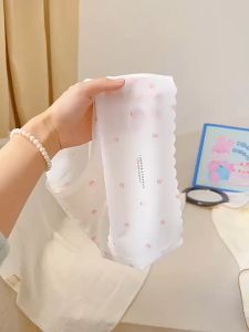 🍓แพ็ค3/6ตัว🍓 กางเกงในเจลลี่ A55 กางเกงในผ้าซีทรู ลายสตอเบอร์รี่ ผ้าลื่นนิ่ม ใส่สบาย เป้าผ้าฝ้าย2ชั้น ไม่อับชื้น พร้อมส่ง