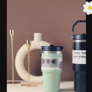 THERMOS JUMBO HANDLE TERMOS STAINLESS STEEL 1200ML TAHAN PANAS DAN DINGIN KODE 268 NEW