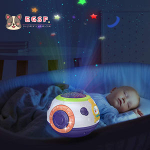 Baby Toy Gifts for Newborn Toddlers Night Light Star Projector Baby Sleep Soother Sound Machine Talking Baby Toys