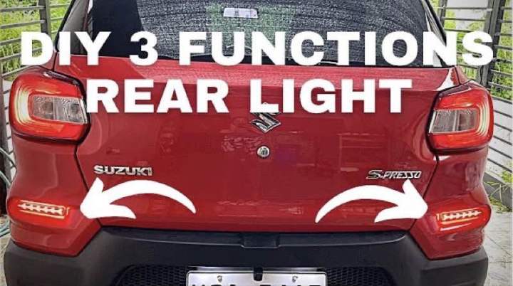 SUZUKI SPRESSO 4 FUNCTIONS REAR LIGHT, HAZARD, SIGNAL LIGHT, BRAKE ...