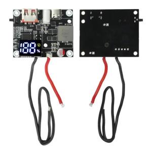 65W Power Bank Module 3S/4S/5S/6S Battery Bidirectional Fast Charging Circuit Board With Digital Display Type-C USB-A DIY Module