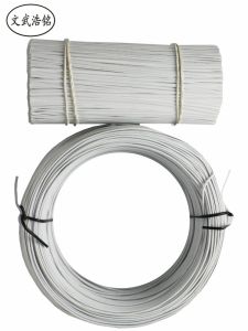 Dây Buộc Phẳng Phủ Nhựa Máy Uống Nước Mạ Kẽm 1000m Lõi Sắt Phủ Cao Su Bundling扎带