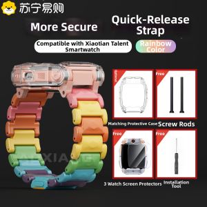 Chunmi | Magnetic Quick-Release Transparent Protective Watch Band