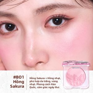 VEECCI | Phấn Má Hồng Hai Tông Màu Voan Lụa Dài Lâu