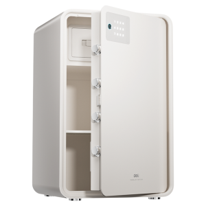 deli | Home Small Biometric Automatic Door Safety Box Bedside