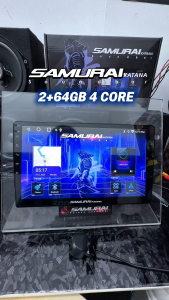 [PROTON] SAMURAI KATANA Car Android Player 9 10 inch 2+64 4+64 1K GB 4 Core RAM ROM Car Multimedia MP5 Player Bluetooth USB